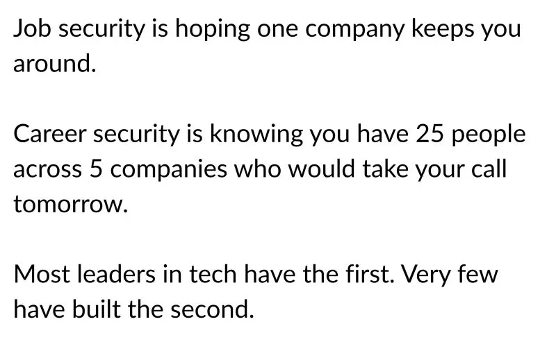 Job Security Is Dead — Build Career Security Instead
