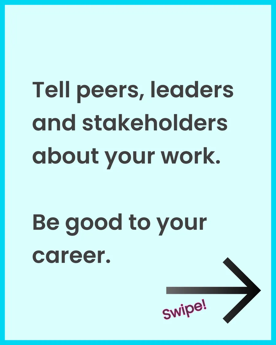 Self-promotion feels icky to most engineers, so we don't do it. But helping peers and leaders understand your impact is a career-accelerating skill.
