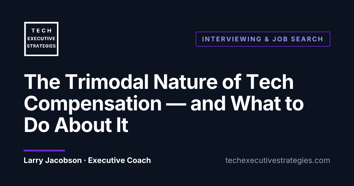 The Trimodal Nature of Tech Compensation — and What to Do About It